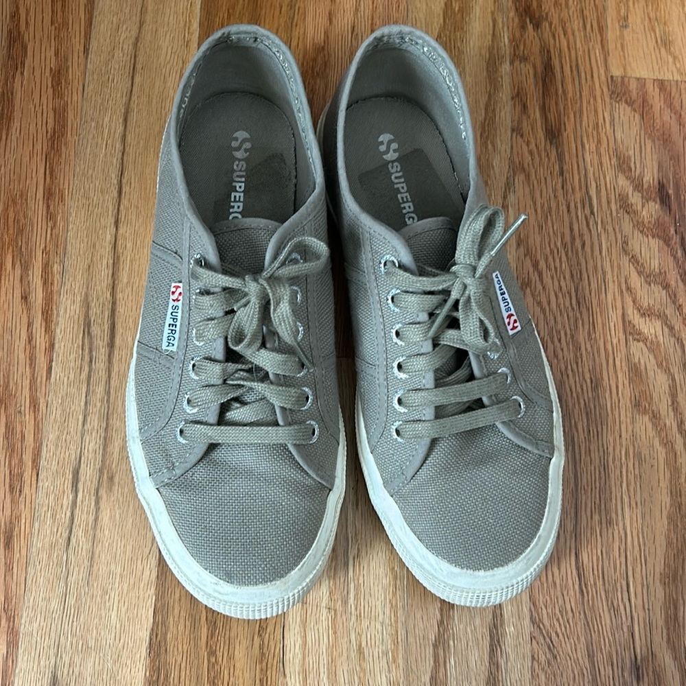 Safari Green Superga Cotu Classic
